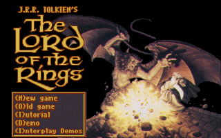 Title screen, enhanced version